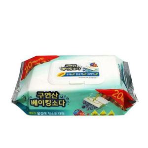 [JH1R430S_52C6]베이킹소다 청소용물티슈 청소포 물걸레