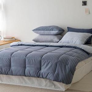 퀸이불세트 어반라인 이불베개세트 Q 그레이 먼지없는 침구세트 퀸이불 HWCE436C