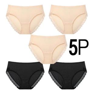 [마이핏]여성 인견속옷 인견 빅사이즈 사계절 베이직팬티 5매세트
