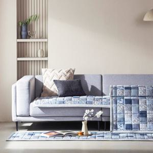 [루다인] 30수 광목 누빔 쇼파패드 (3인)