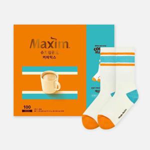 갤러리아_맥심 슈프림골드 커피믹스 100T+컬러오브맥심삭스