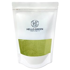 [헬로우그린] 국내산 제주 새싹 보리 분말 가루 500g(팩) 노지재배 보리순