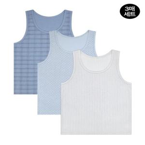 [제임스딘]제임스딘 남성 클래식 나염 런닝 3종 세트