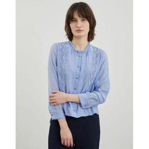 [올리비아로렌]레이스테잎브루종블라우스_VOCNL4M3251