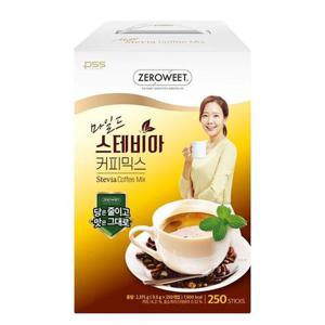 펄세스 제로윗 마일드 스테비아 커피믹스 9.5g x 250ct