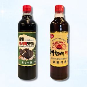 [홍일] 다시마간장 900ml + 홍게 액젓 900ml