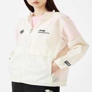 [지프]JEEP 초경량 나침반자수 바람막이 JN2JPU237-아이보리 (33524296)