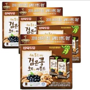 [일억별]삼육두유 검은콩호두아몬드 190ml 64입 파우치 (38036855)
