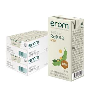 이롬두유 황성주박사의 국산콩두유 무가당두유 48팩