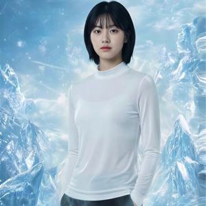 [파라고나] 프리미엄 여성 냉감 반폴라 자외선 차단 이너 긴팔 티셔츠 2종 택1 WSM02