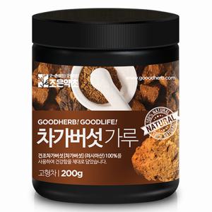 [조은약초] 차가버섯 분말 200g x 1통(총 200g)