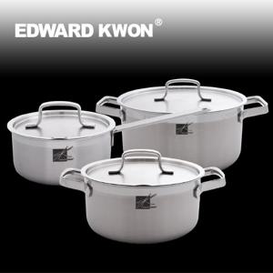 에드워드권 통3중 스텐냄비 3종세트