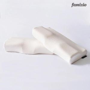 (1+1) 파미지오 목이편한 네추럴 3D입체 메모리폼 경추베개