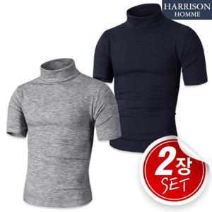 [해리슨] 2SET 편안한 샤카리바 반팔 폴라티 MJB1318 2SET