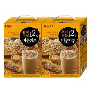 갤러리아_담터 슈퍼곡물 12곡 미숫가루 40T x 2개