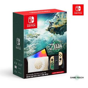 닌텐도 스위치 OLED 모델 (젤다의전설 티어스 오브 더 킹덤 에디션)