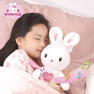 [XBHG50L5]콩지래빗 토끼 멜로디 인형 애착 어린이 인형
