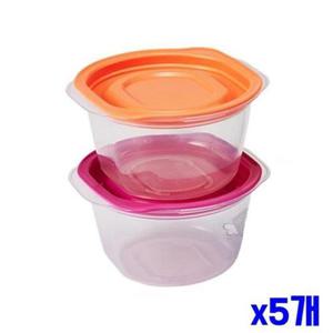 [XBKG0L34_48]전자렌지용 밥용기 2세트 x5개 전자렌지그릇