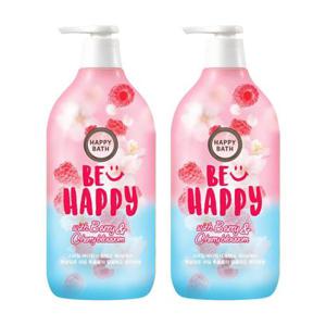 [해피바스]해피바스 스마일바디워시 릴렉싱 체리베리 900g x2