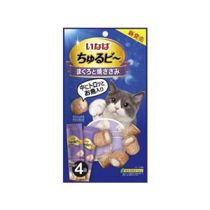 이나바 QSC-272 고양이츄르비 참치 구운닭가슴살 10g x 4p