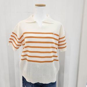 [나이스클랍]스트라이프 카라 니트 ( A252PWK413 )_BP