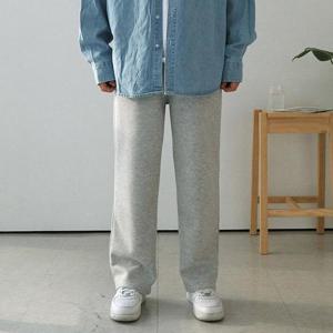 [코아라]가을 와이드 키작은남자 츄리닝 청소년 트레이닝 팬츠