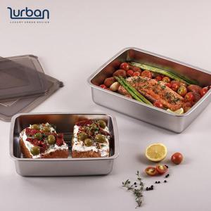 [Shizell] 쉬젤 러반 스테인렌스 렉탱글밧드2종세트(밧드본체중+대+커버+와이어랙)