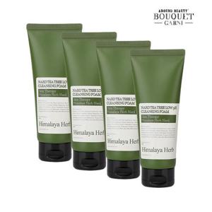 히말라야 허브 나드 티트리 약산성 클렌징폼 150ml x4개