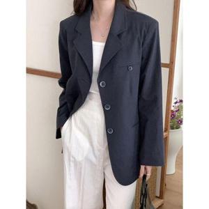 [헤레이스]쓰리 버튼 린넨 자켓_YMSH26SS246