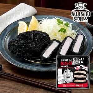 [정형돈돈까스] 정형돈의 도니도니 수제 통등심돈까스 5팩 + 소스 5팩 (돈까스소스4+매운소스1)