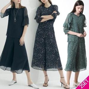 [르오트]2SET [홈쇼핑방송/르오트(LeOT)] 썸머 요로 쉬폰 셋업 2종세트_17838153_588586