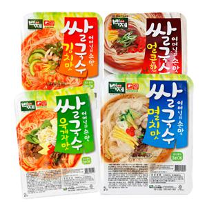 백제 쌀국수 멸치맛 김치맛 얼큰한맛 육개장맛 파곰탕면 (30개입/1박스)