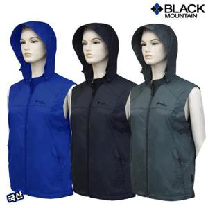 [블랙마운틴]봄 여름 하이포라 조끼 등산조끼 베스트 바람막이