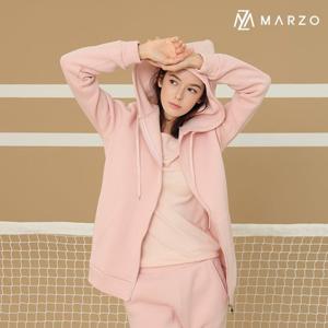 ANC_[마르조]여성 멜리플 집업 트레이닝 후드 핑크_2AJFMD05