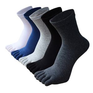 기능성 남성용 발가락 양말 단목 면 10켤레