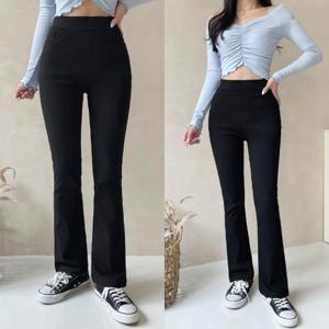 ★당일출고★ 롱기장! 꿀스판 밴딩 롱 부츠컷 팬츠_8821