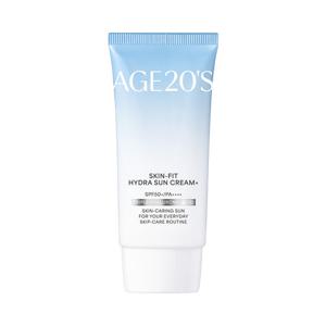 NEW 에이지투웨니스 스킨 핏 수분 선크림 플러스 50ml ( SPF50+, PA++++ )