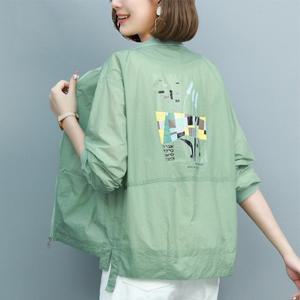 [몽벨리즈]세라프린팅바람막이점퍼 mde2300376