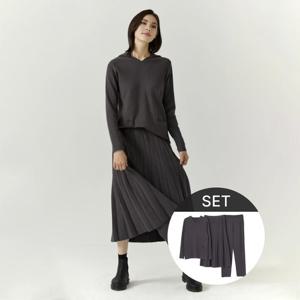 [세트] 니트 셋업 (니트+팬츠+스커트) (55~88)