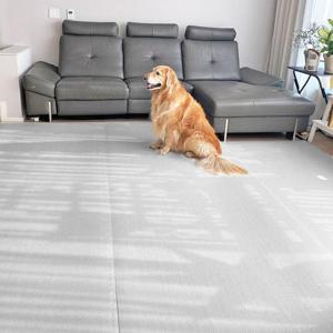 리빙코디 포근 놀이방매트 PVC 롤 매트 9T 140cmx6m (4종/택1) 미끄럼방지 거실매트