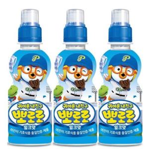 [팔도]뽀로로 밀크맛 235ml x 12페트