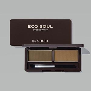 [더샘]에코 소울 아이브로우 키트 01 내추럴 브라운_US