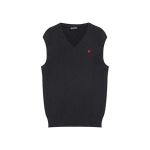 [비버리힐스폴로클럽]남성 코튼 케이블 니트 베스트 VT077