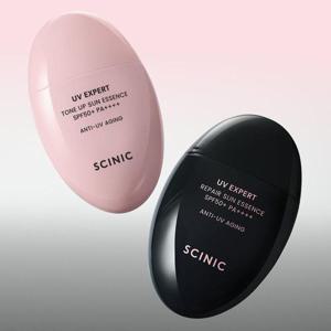 싸이닉 UV 엑스퍼트 선에센스 톤업+리페어 2종