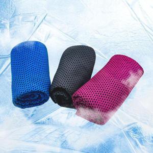 고밀도 메쉬 냉감 스포츠타월 여름 쿨링용 30x90cm