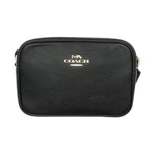 코치 페블레더 제이미 카메라 스몰 크로스백 CR110 IMBLK