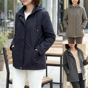 [로즈맘][엄마옷 로즈맘] 온연스트링후드자켓