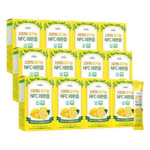 뉴트리너스 100% 유기농 NFC 레몬즙 (20g x 14포) 12박스