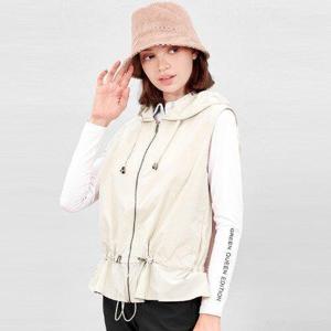 [체스]간절기조끼 추천 라보르 여성골프 후드 집업조끼 여자