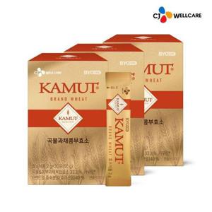 갤러리아_[CJ웰케어] 바이오코어 카무트 곡물콤부효소 2g*30포 x 3개